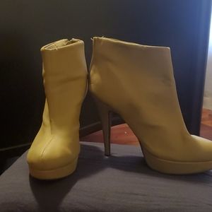 Faux Leather Booties